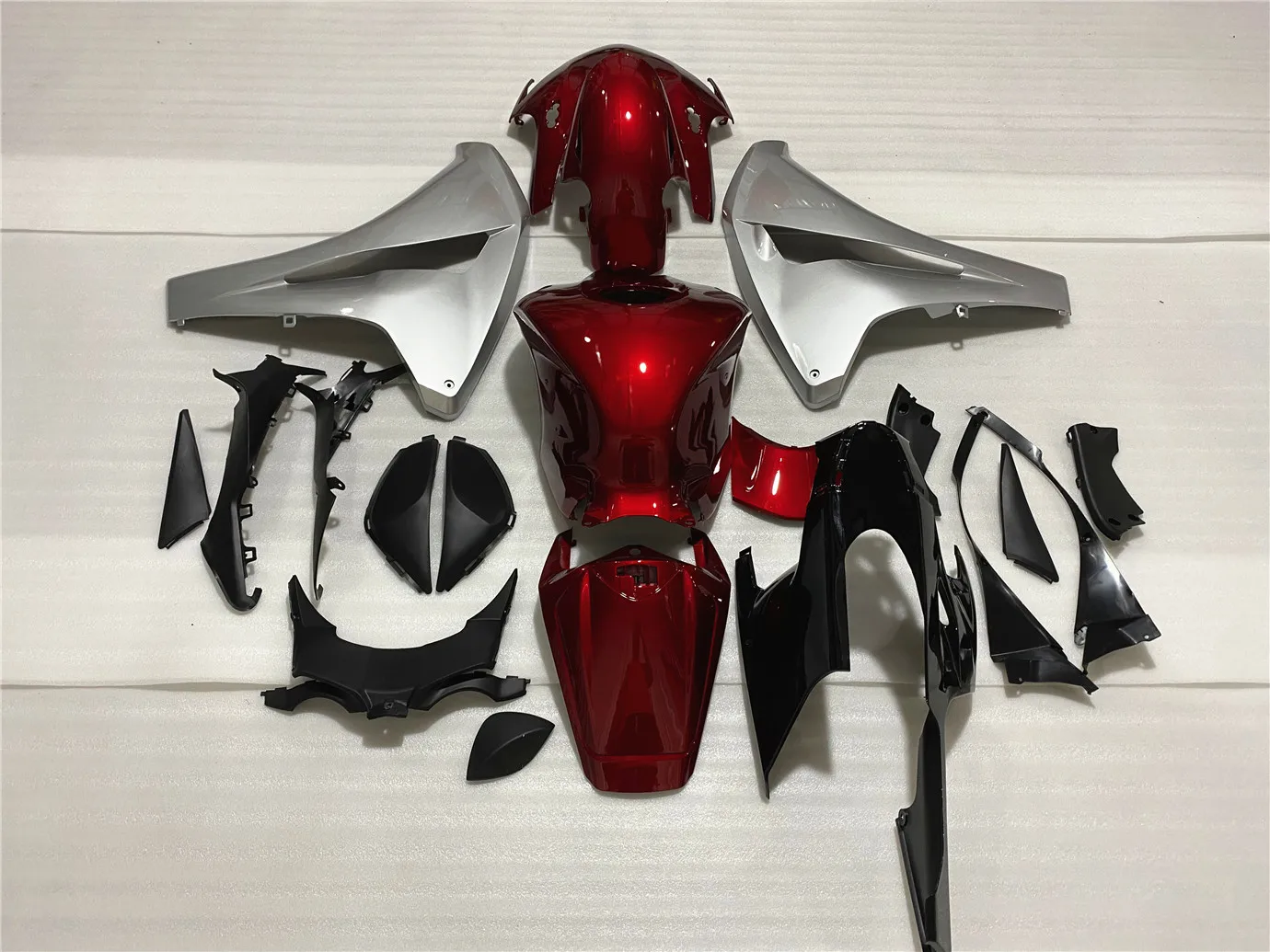 Motorcycle Fairing kit for CBR1000RR 08-11 CBR1000 2008 2009 2010 2011 Fairing Burgundy silver housing kit