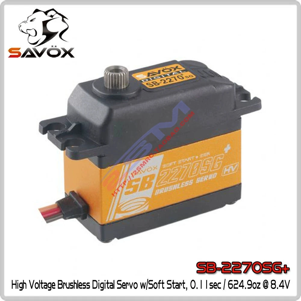SAVOX SB-2270SG 32KG high-torque steel-toothed brushless high-voltage digital servo for AJ/EM