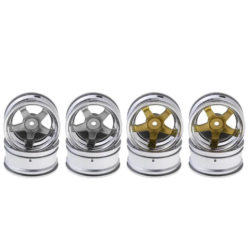 4pcs 52mm Wheel Hub Replaceable Parts for Sakura D4 CS XI HPI HSP 94122 94123 RC