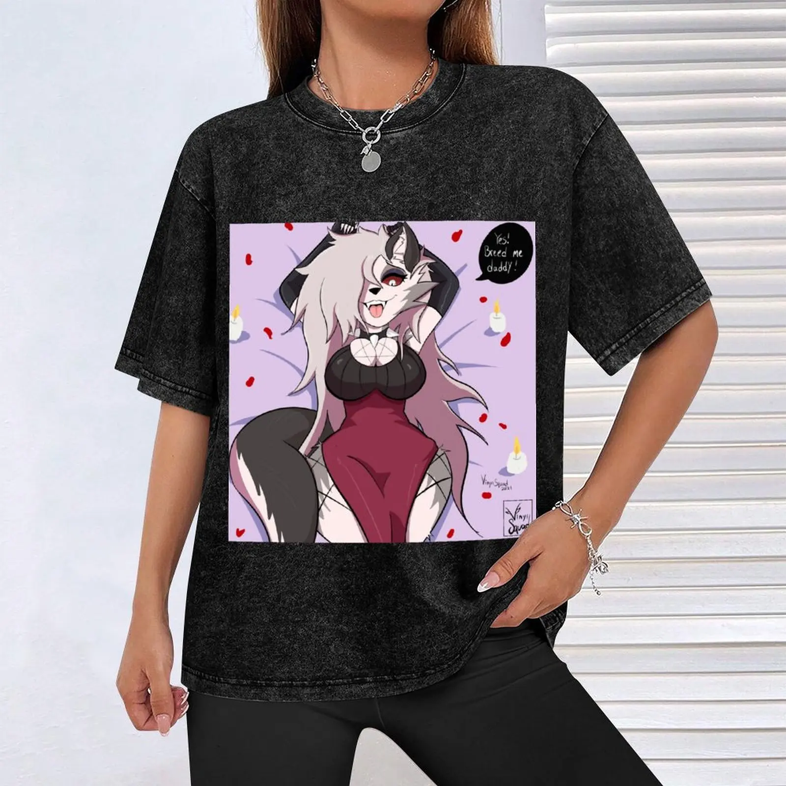 تي شيرت Breed Me تي شيرت كبير الحجم بالإضافة إلى قمصان مناسبة للرجال #4