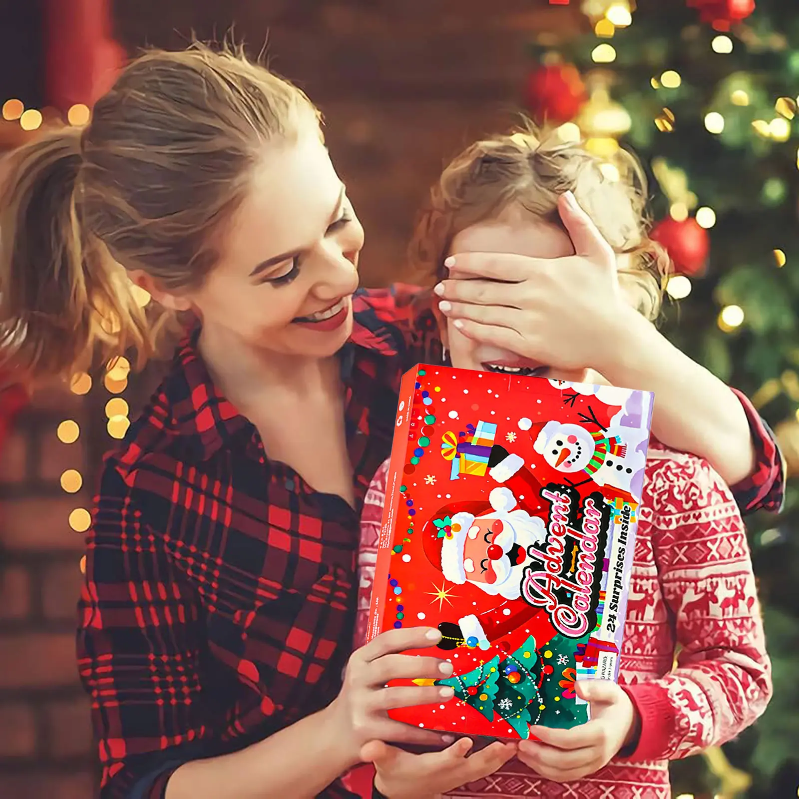 Timer per vasino per bambini Calendario di arrivo natalizio Calendario per il conto alla rovescia di 24 giorni Giocattoli per auto 24 da collezione Timer per sabbia da 2 minuti Denti con spazzola