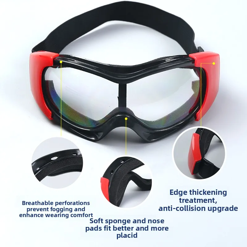 HD Anti Fog Anti Splash Anti Impact UV Protection Dustproof Cycling Safety Glasses Goggles for Men Women Outdoor