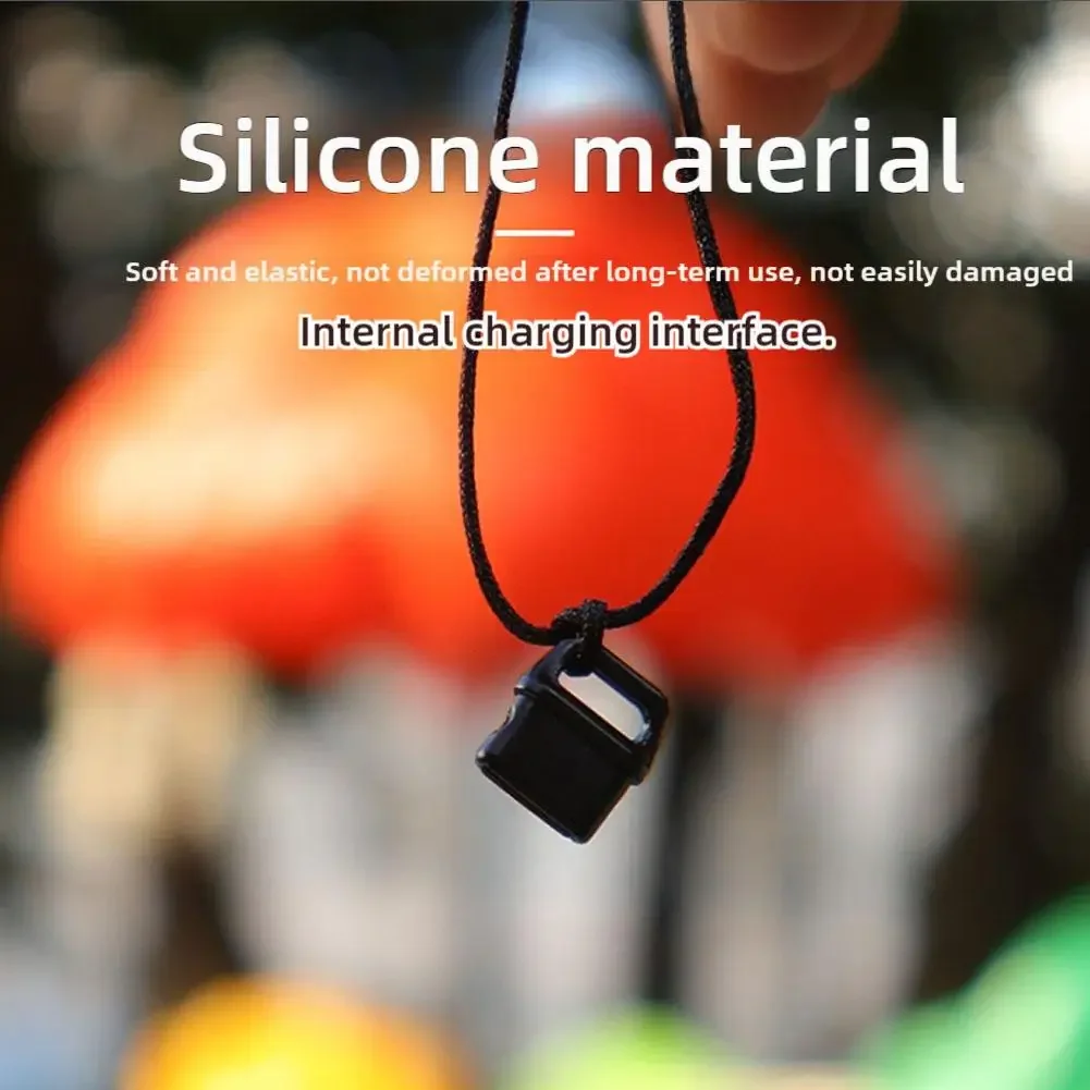 For DJI Neo Battery Port Dust Plug With Lanyard Handheld Drone Silicone Charging Port Dust And Moisture Protection Cover Accesso