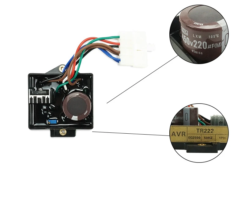 

Автоматический регулятор напряжения TR222 AVR, аксессуары для генератора