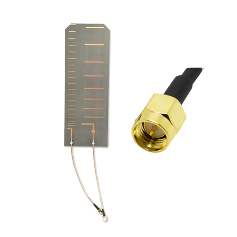 

2.4G Directional Antenna 5.8G High Frequency PCB Board 5G 16DBi Gain SMA Connector WIFI Remote Reception(SMA Male)