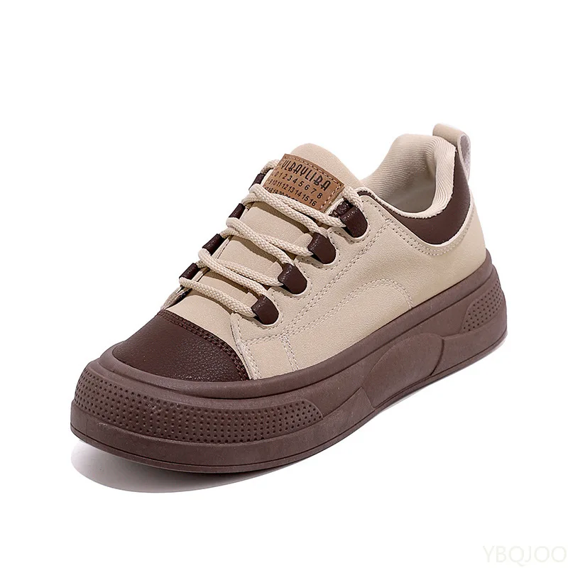 春秋の新作おしゃれで万能な身長アップ厚底レディースシューズ快適なスポーツシューズレディーススニーカー