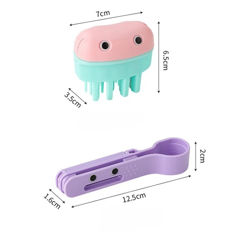 الانفجارات الشعر قطع المتقلب شفرة حلاقة مشط المنزل تصفيف الشعر أدوات ماكياج لتخفيف الانفجارات طويلة الجمال قص الشعر الملحقات #5