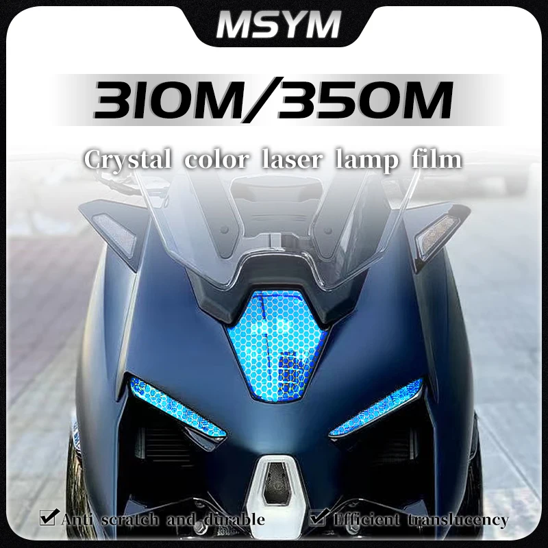 

For ZONTES 350M 310M ZT310m 350 m Honeycomb laser film headlight film taillight film transparent protective film accessories