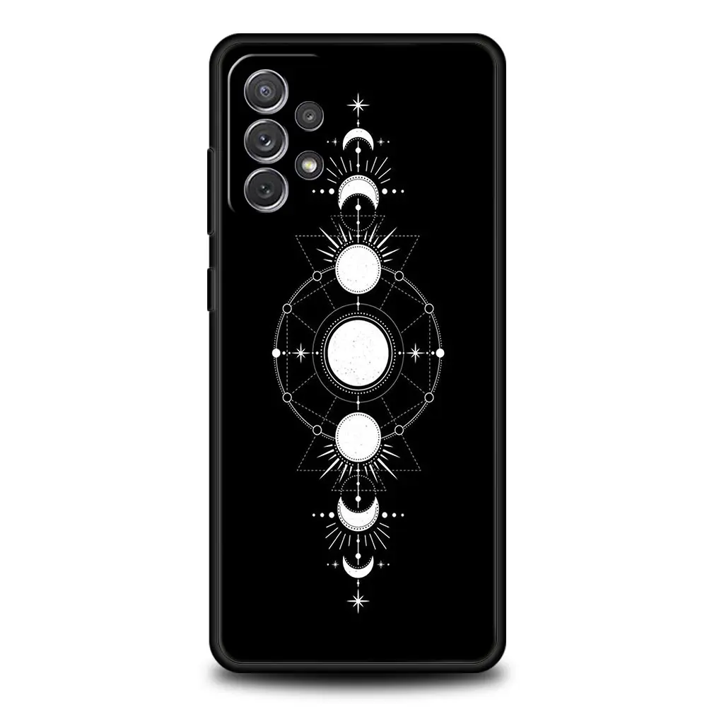 Phone Case For Samsung Galaxy A15 A13 A51 A71 A41 A31 A21S A03S A05 A35 A55 A23 A25 A33 A53 A73 Cover Planet and starry sky art