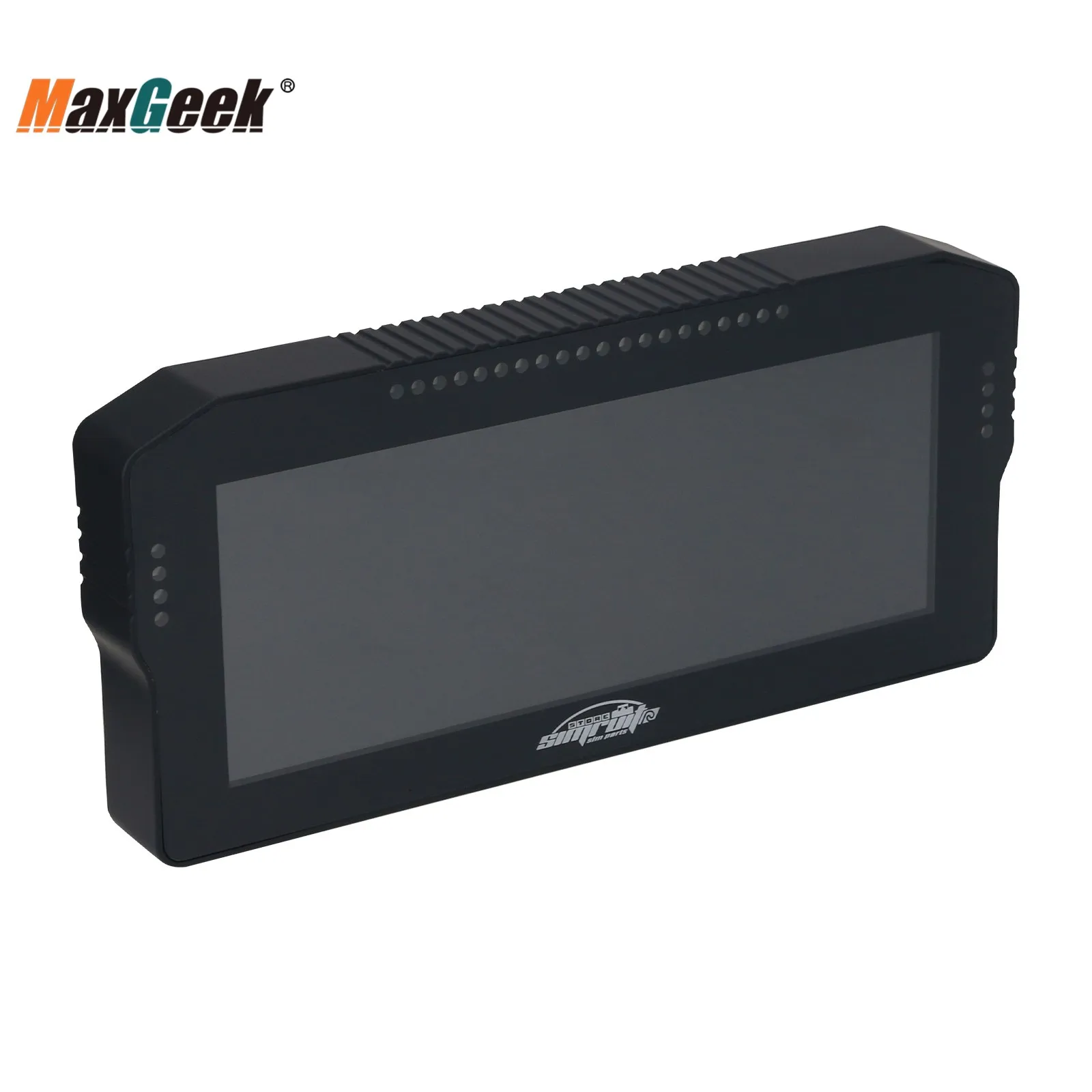 Maxgeek Black 10.3-inch 1280x720 HD Racing Game Simulator Steering Wheel Display RGB Full Color Panel IPS Screen