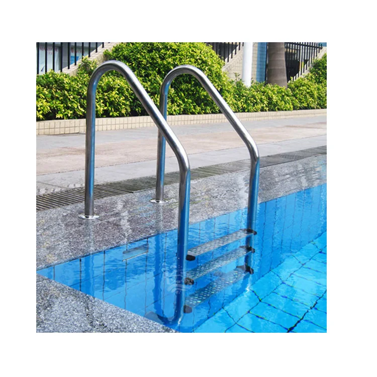 304/316 Stainless Steel 2/ 3/ 4/ 5 Steps Swimming Pool Ladder for Swimming Pool Equipment and Accessories