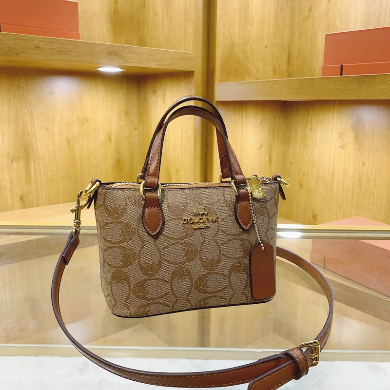 

Модная универсальная женская сумка 2026 года: роскошная французская сумка-тоут с принтом, маленькая квадратная сумка для девушек, вместительная винтажная сумка с цветочным узором