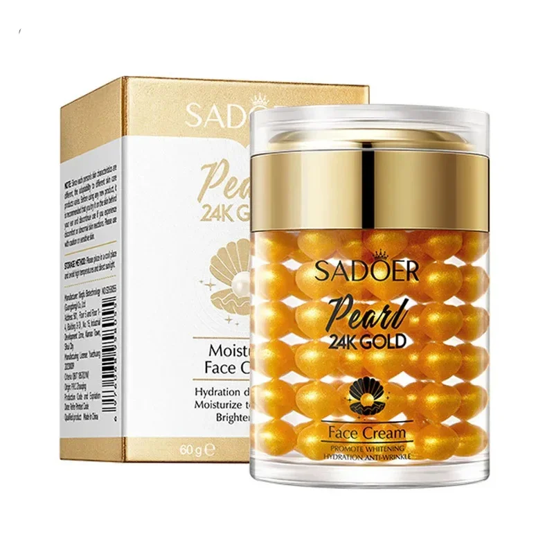 Wat is SADOER 24K Golden Pearl Collagen Face Cream en Waarom is het Populair?
