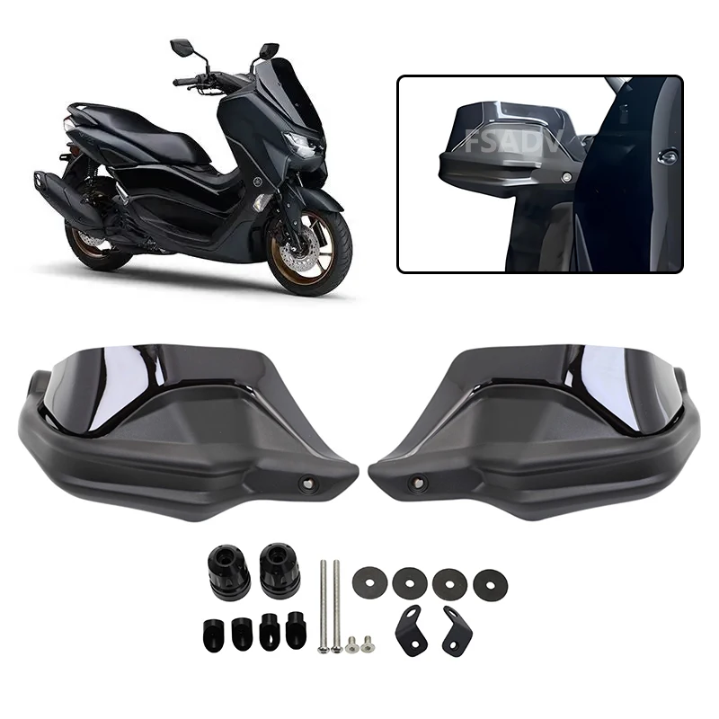 

For Yamaha NMAX155 NMAX 155 2020 2021 2022 2023 2024 Motorcycle Handguard Shield Hand Guard Protector Windshield Accessories