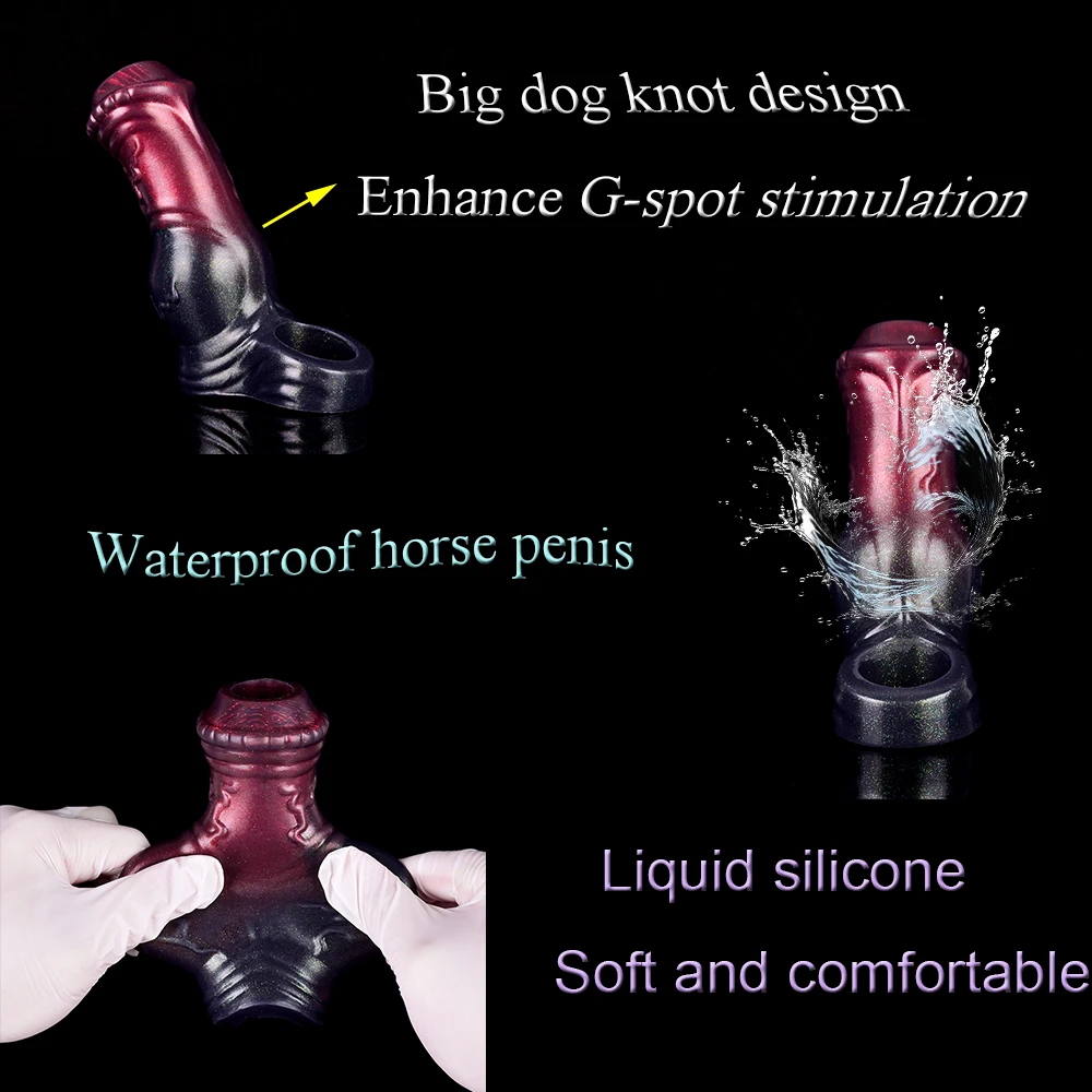 GBAR سيليكون عقدة القضيب كم مع مكافحة الإفلات حلقة غطاء الديك الجنس لعب للكبار الرجال 18 + تأخير القذف لعبة مثير متجر