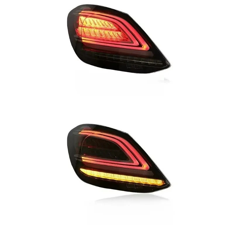 

Lyr For LED Taillight Assembly Rear Brake Reverse Light Turn Signal Light Car Tail Lamp Benz C-Class W205 C180 C200 C260 2014-20
