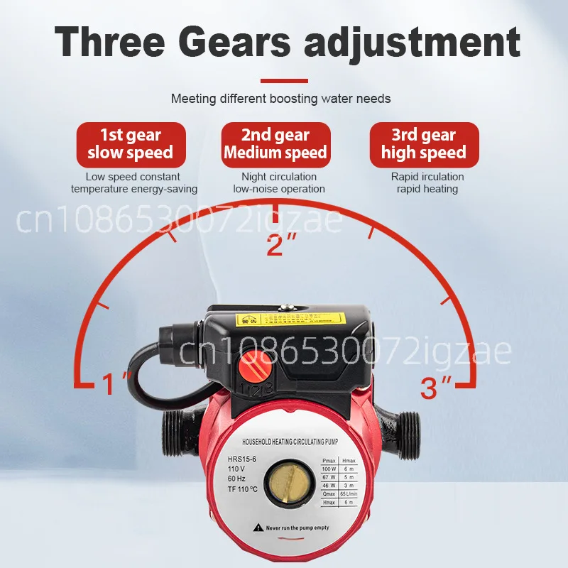 

Canned circulation pump 110v220v household water circulation heating wall-hung boiler circulation