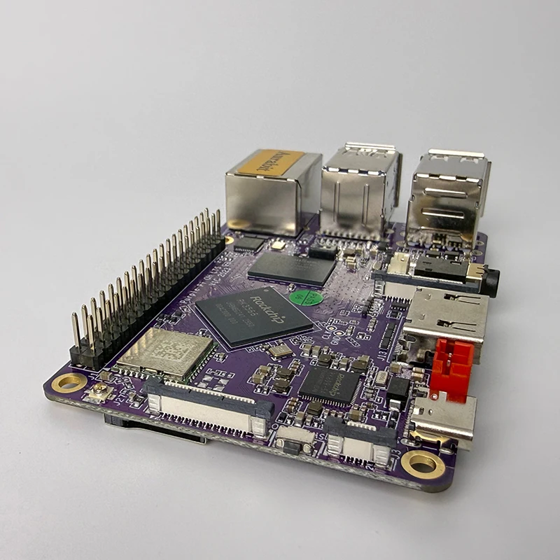 Rockchip RK3566 SBC Development Board Kit Quad Core 64-bit Cortex-A55 2GB 4GB RAM 1 TOPS NPU Linux Android Ubuntu IoT Embedded
