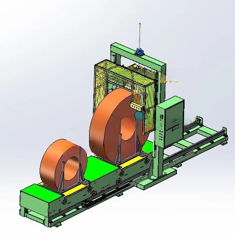 Zhejiang copper belt winding packaging machine brass belt winding baler y