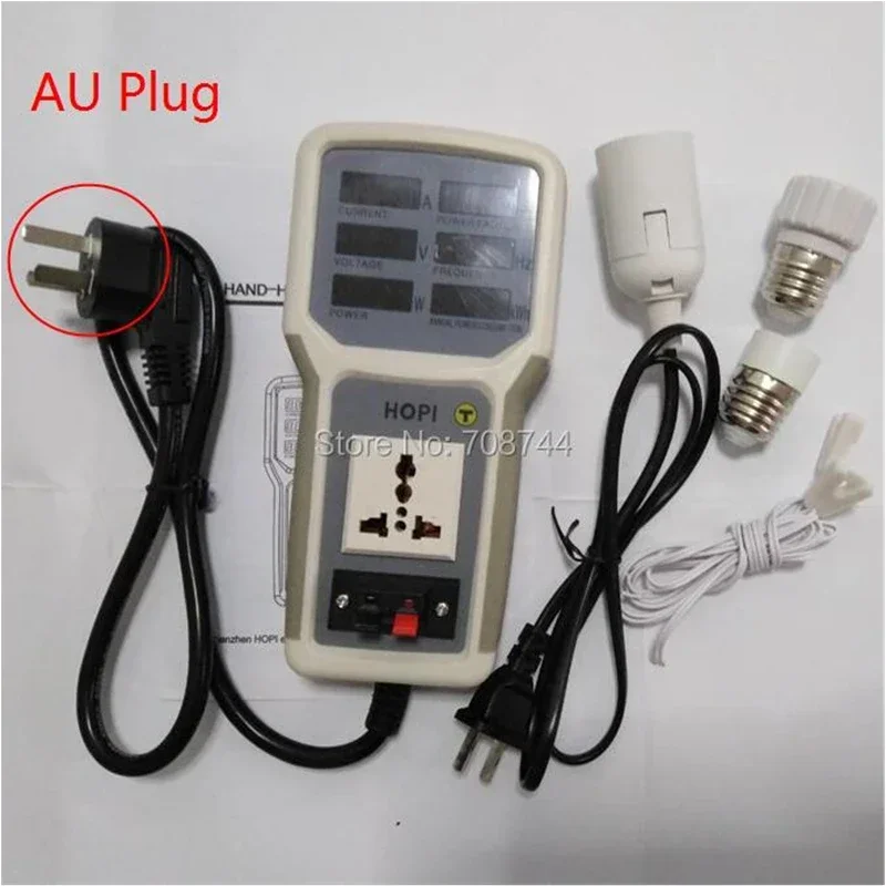 

Best sell HP-9800 Handheld Power Energy Meter HP9800 20A LED Saving Lamps Tester EU/AU/UK/US Plug Socket Po