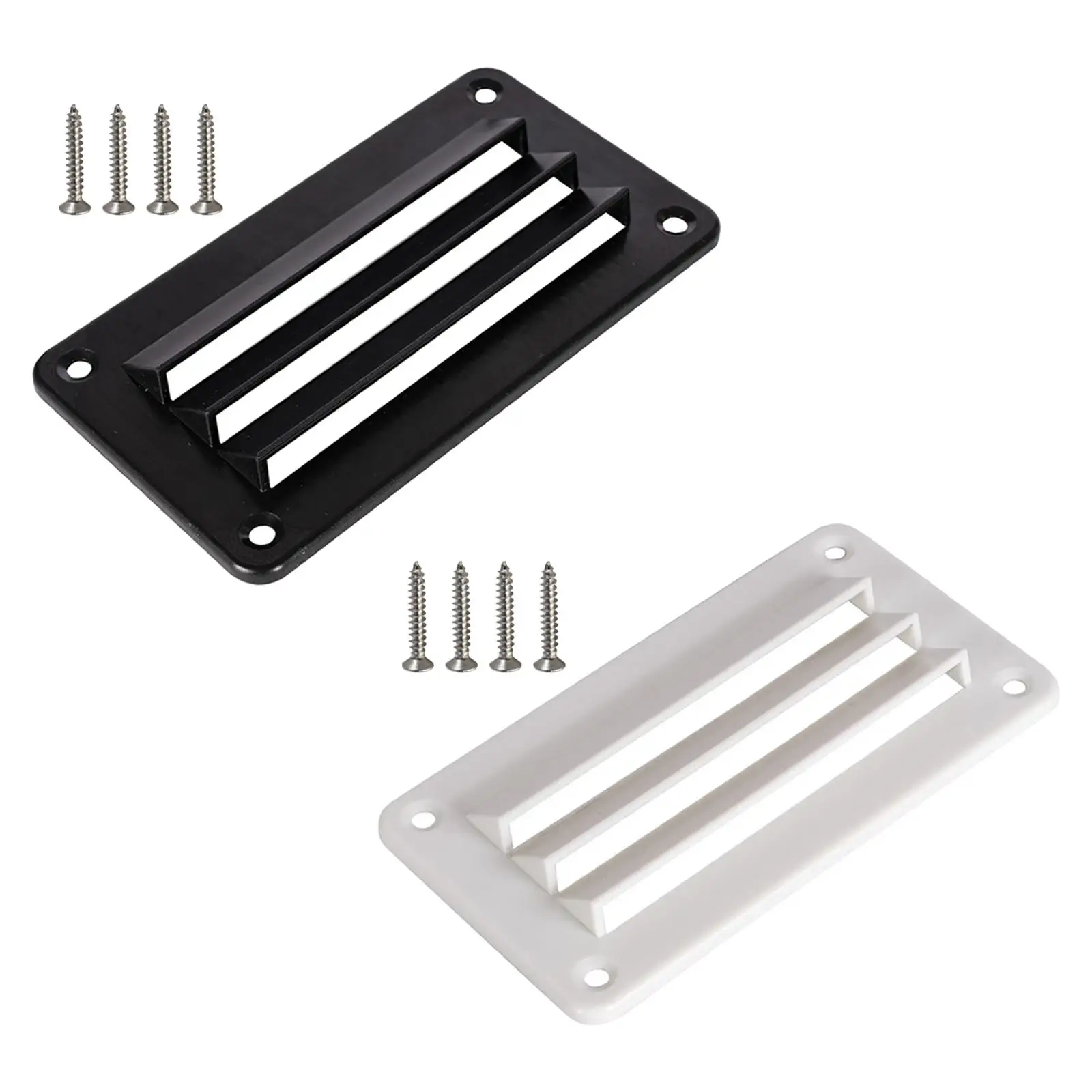 Grille d'aération en plastique professionnelle pour bateau, cabine, pont, caravane, camping-car – Pièce de rechange