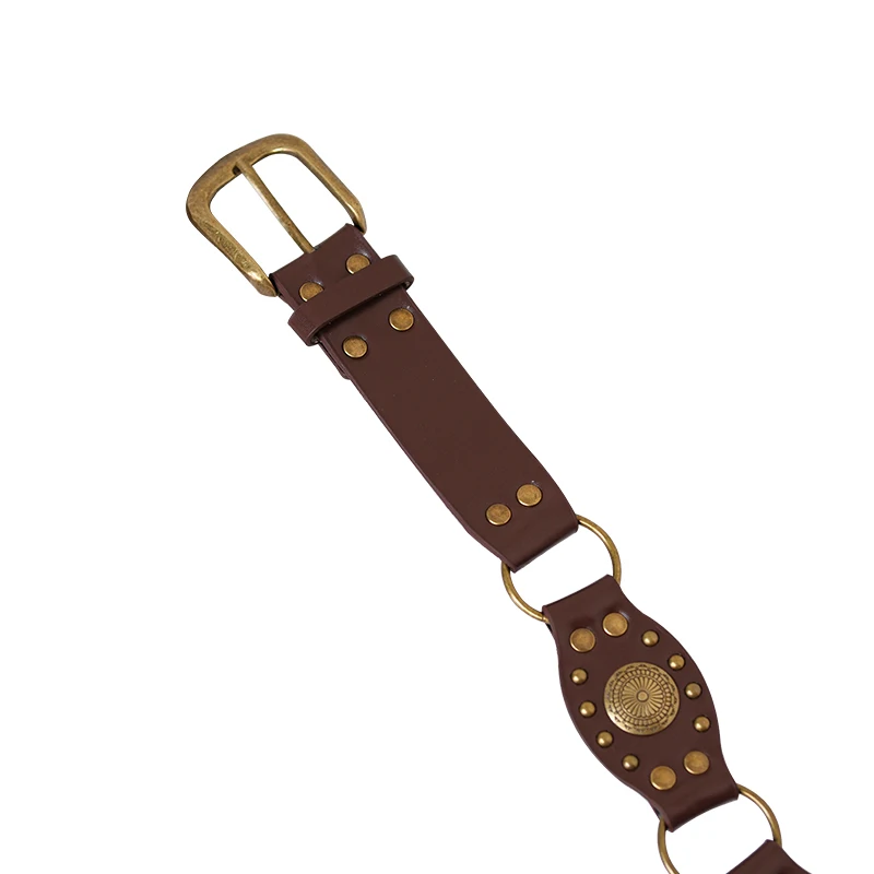 ميراد ريترو برشام حزام المرأة تنوعا نمط العرقية فستان السراويل حزام الألفية حار فتاة تصميم حزام