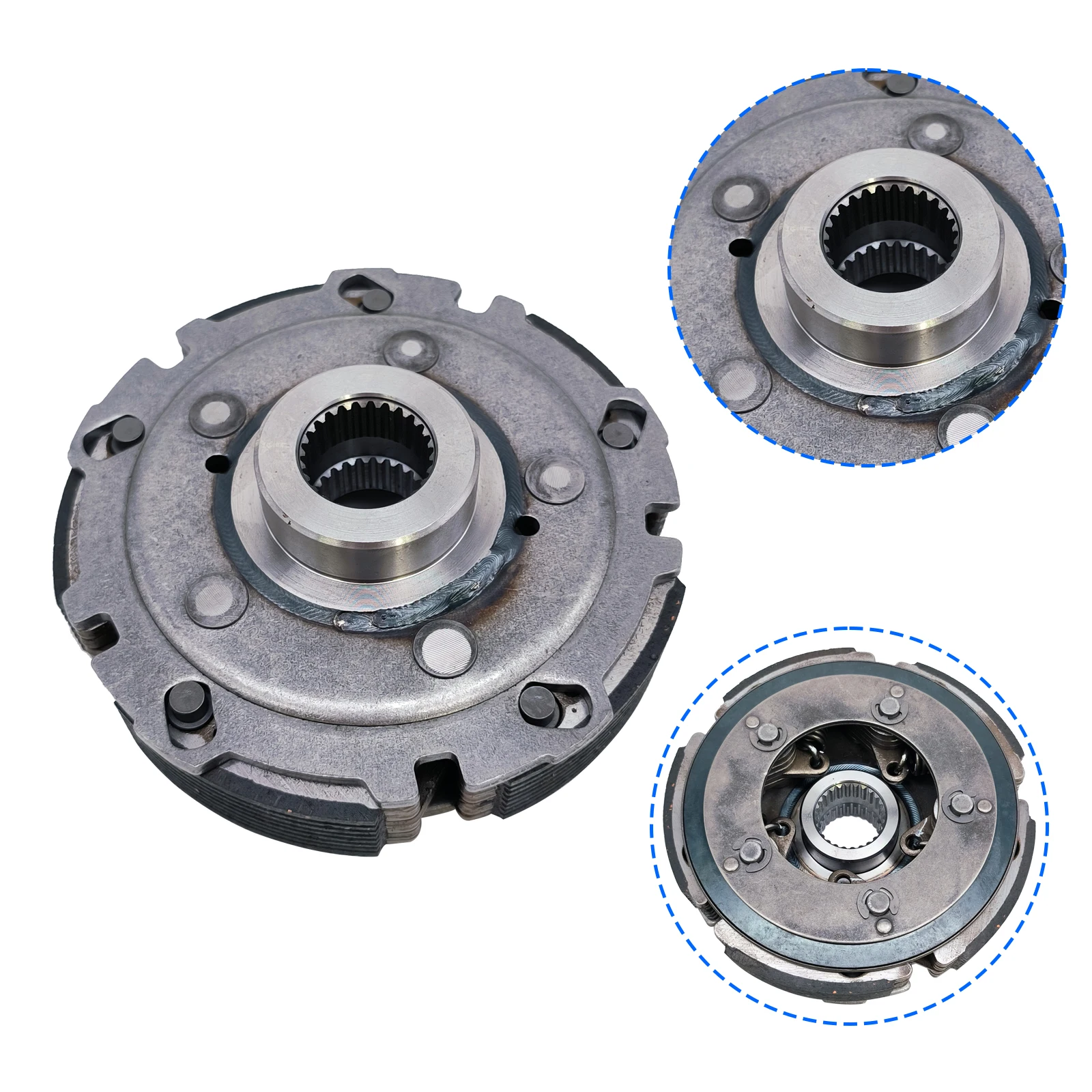 Hisun UTV Parts 500 700 Kit di ricostruzione frizione bagnata OE KQ-68 4x4 ATV/UTV Parti e accessori