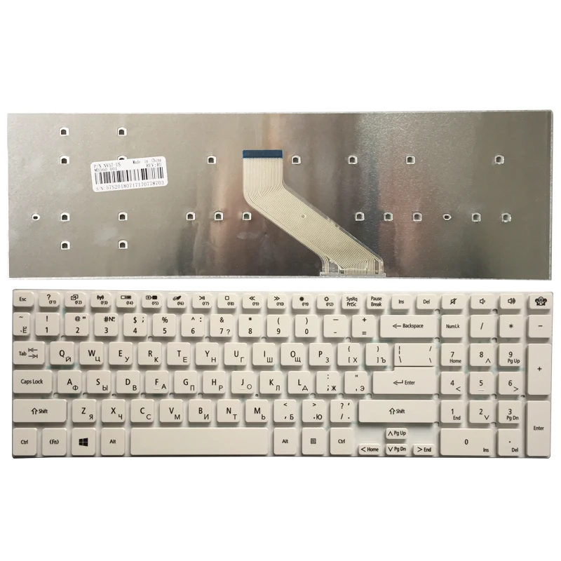 NEW Russian RU Keyboard for Gateway NV52L NV56R NV75S NV55 NV55S NV57H NV56 NV57 NV77 NV77H  PK130HQ1A09 MP-10K36D0-698