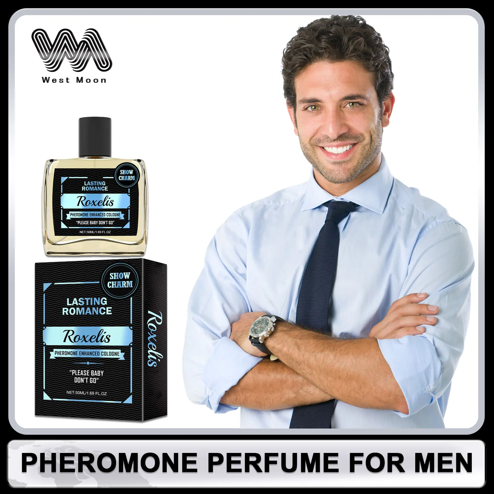 

Man Cologne Perfume Attract Women Sexy Dating Long Lasting Fragrance Pheromone Perfume Antiperspirant Male Eau De Parfum Spray