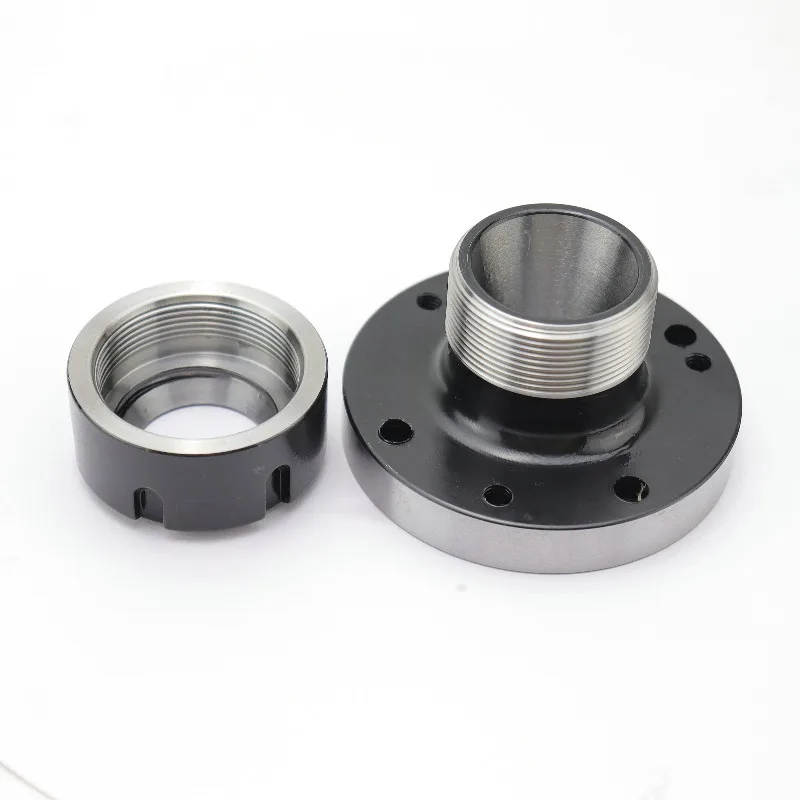 Er16 er50 er25 er32 er40 d100mm d80mm de diâmetro mini flange cartucho de quatro eixos mandril de fixação para ferramenta de torno de fresagem cnc
