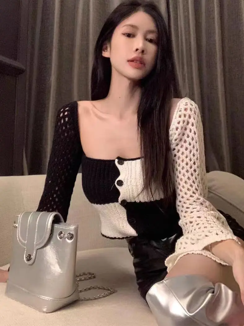 Sweaters Jumpers Cardigans Womens Cardigan School Modal Cotton Pointelle Trim Regular Fit Daily Buttons Simple Basic Comfortable