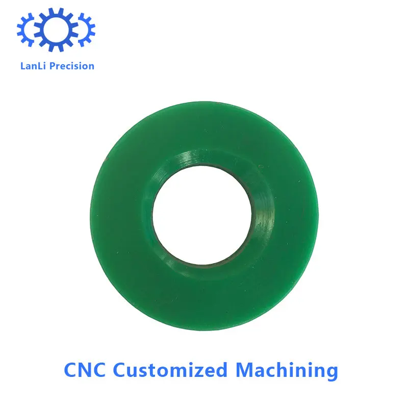 CNC Precision Plastic Slip-On Flanges For Bellows Turning Milling Custom Machining ABS POM Parts OEM CNC High Precision Parts