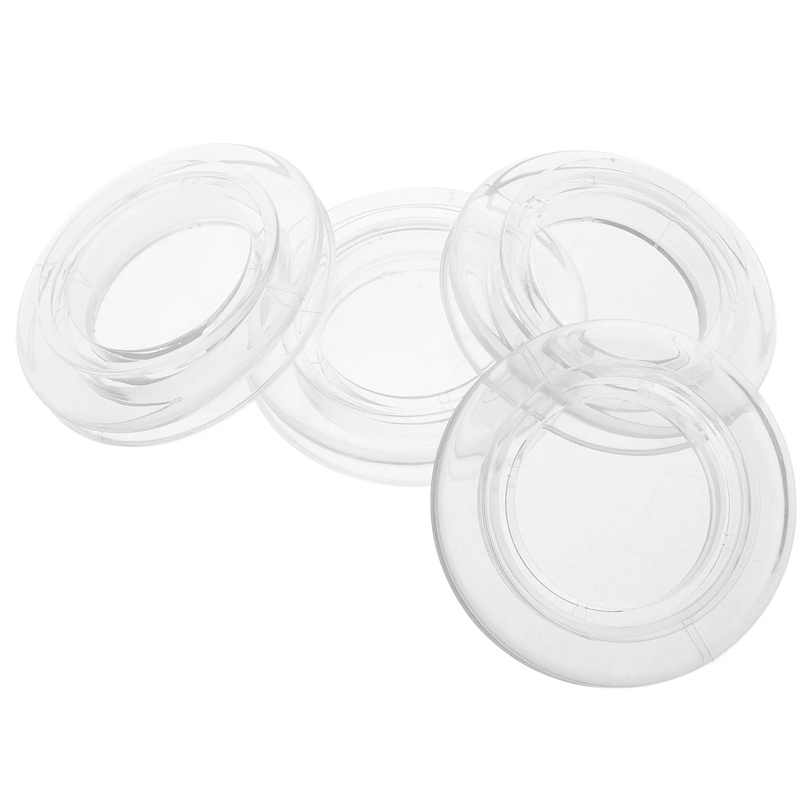 

4 set 4Sets UmbrellaHoleRing SiliconeCaps ProtectorCover Insert SilicaGel Transparent Durable HighTemperatureResistant