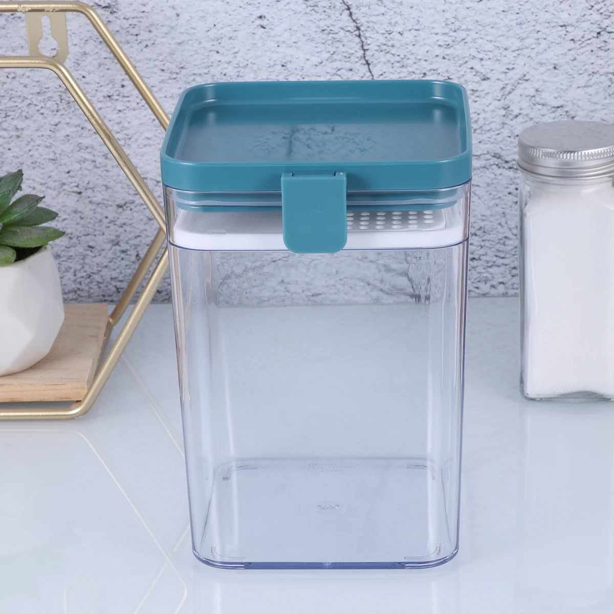 

Sealed Storage Jar Airtight Food Container Crisper Snack Holder Grains Tank Sealed Can Transparent Kitchen Dry Fresh