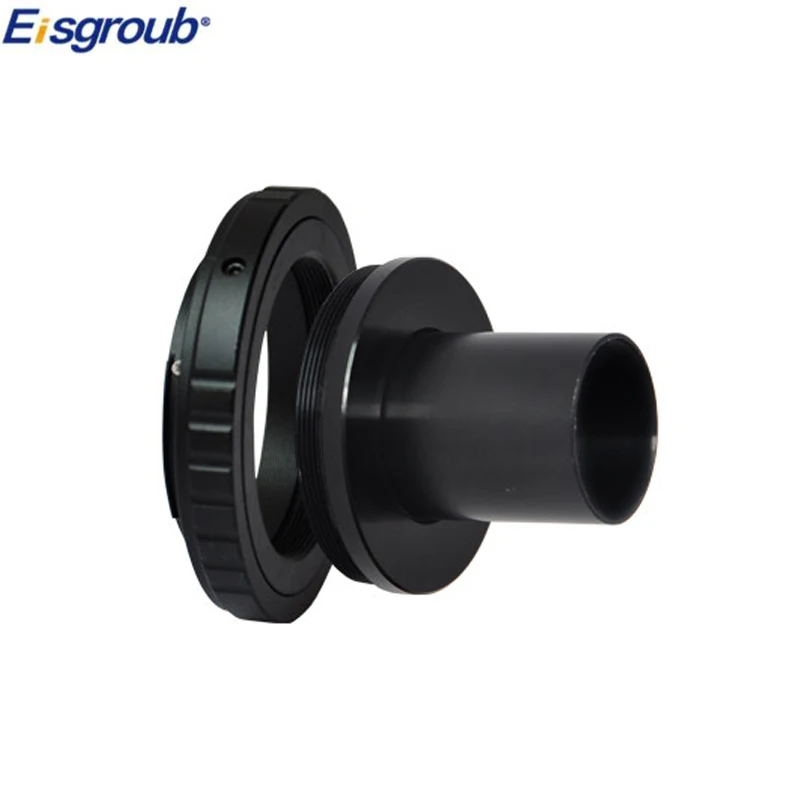 Eisgroub T2 Mount for SLR Cameras Microscope Camera Lens Adapter with 23.2mm Eyepiece Ports