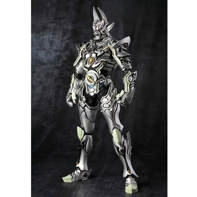 Bandai Original GARO Action Figures Silver Fang Knight Absolute Wolf 12cm Anime Figure Model Toy