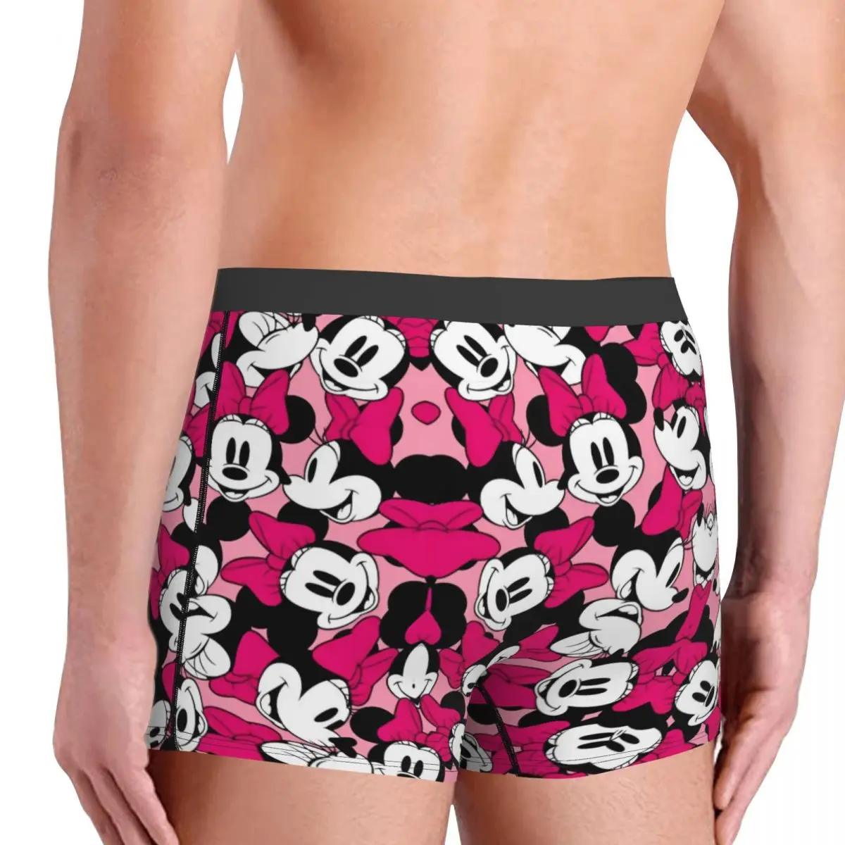Man Minnie Mouse Boxer Briefs Smooth Underwear Underpants