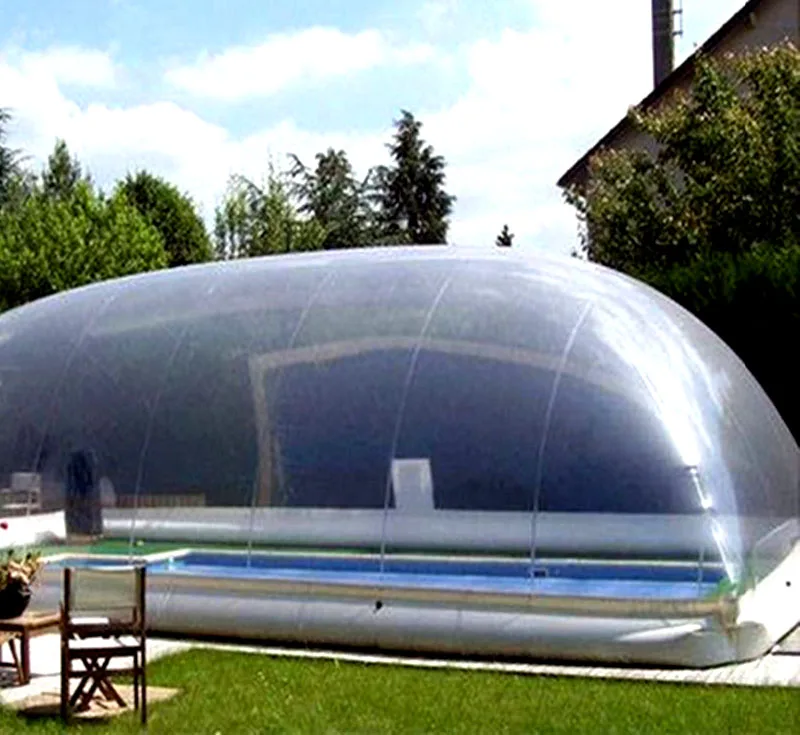 Transparent Bubble Inflatable Pool Cover Tent for Winter