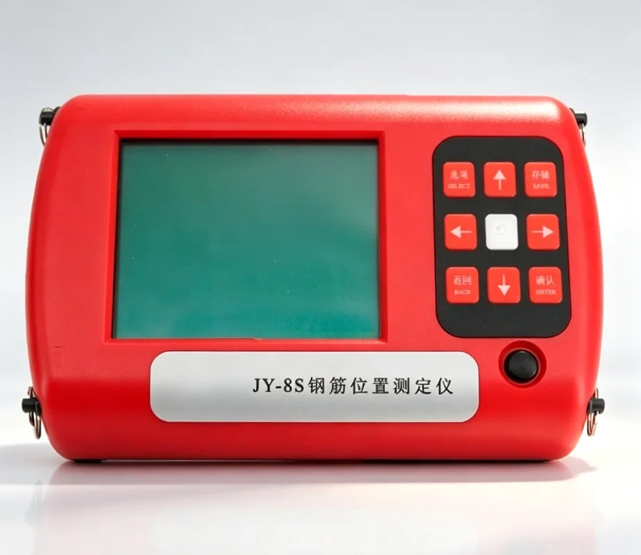 JY-8S Concrete Rebar Locator & Scanner, Grid Scan Reinforcement Detector for Protection Layer Thickness & Rebar Diameter