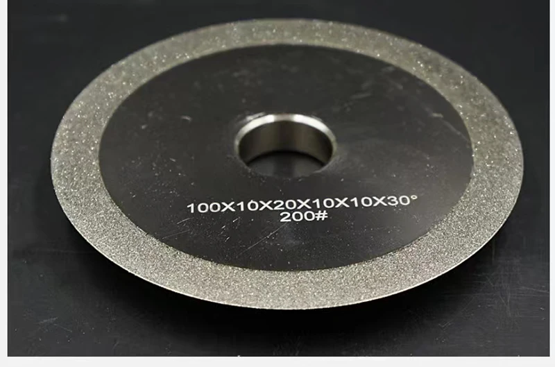 SDC Grinding Wheel Diamond Single Bevel 100D 30/45/60 degrees 1V1 Grinding Alloy Tungsten Steel CBN Milling Cutter