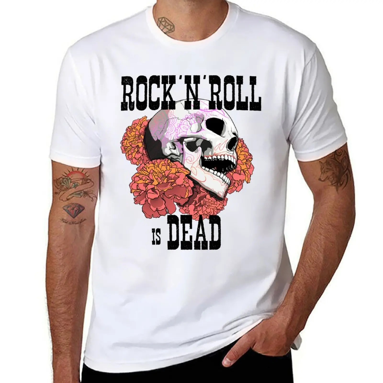 

Lenny Kravitz: Rock'n'Roll is Dead. T-Shirt t shirt man designer graphic t shirts for man T-Shirt