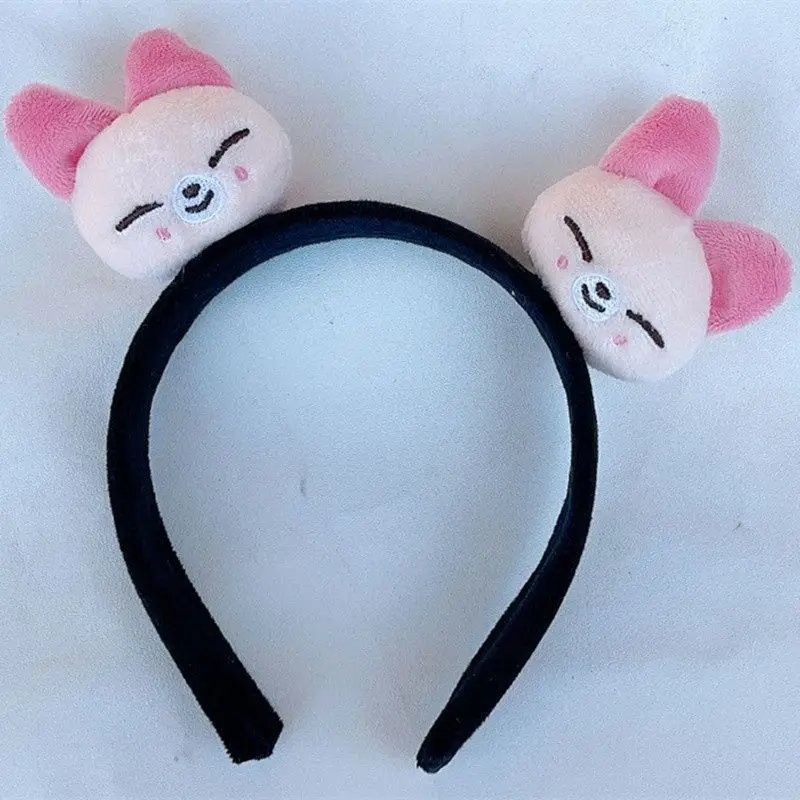 SKZOO Straykids Street children cartoon headband Huang Xuanchen Li Longbelly same face makeup headband female