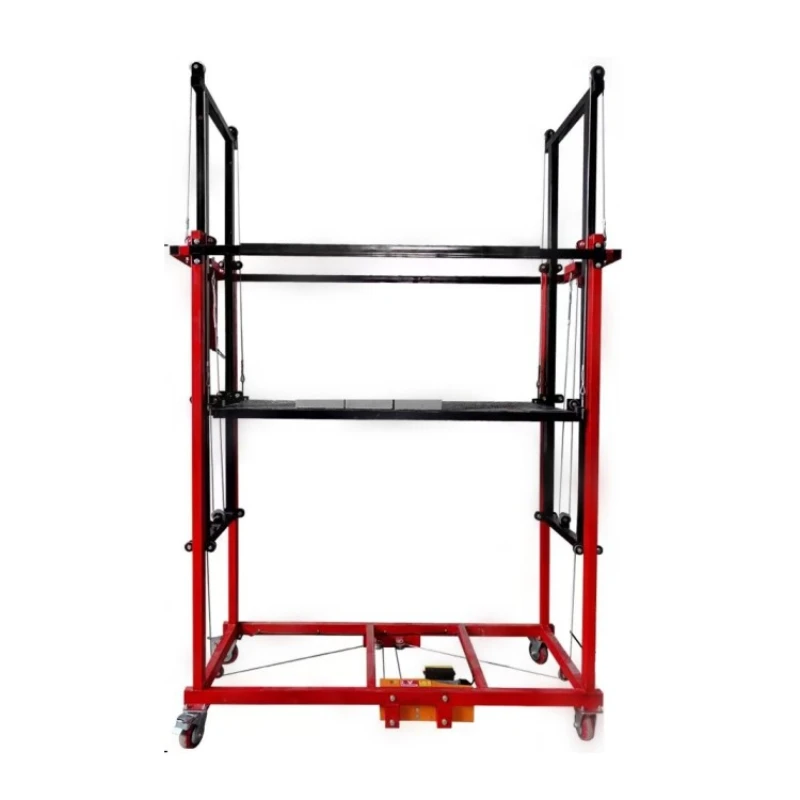 Material building materials lifting machine small building mobile electric vertical material lift