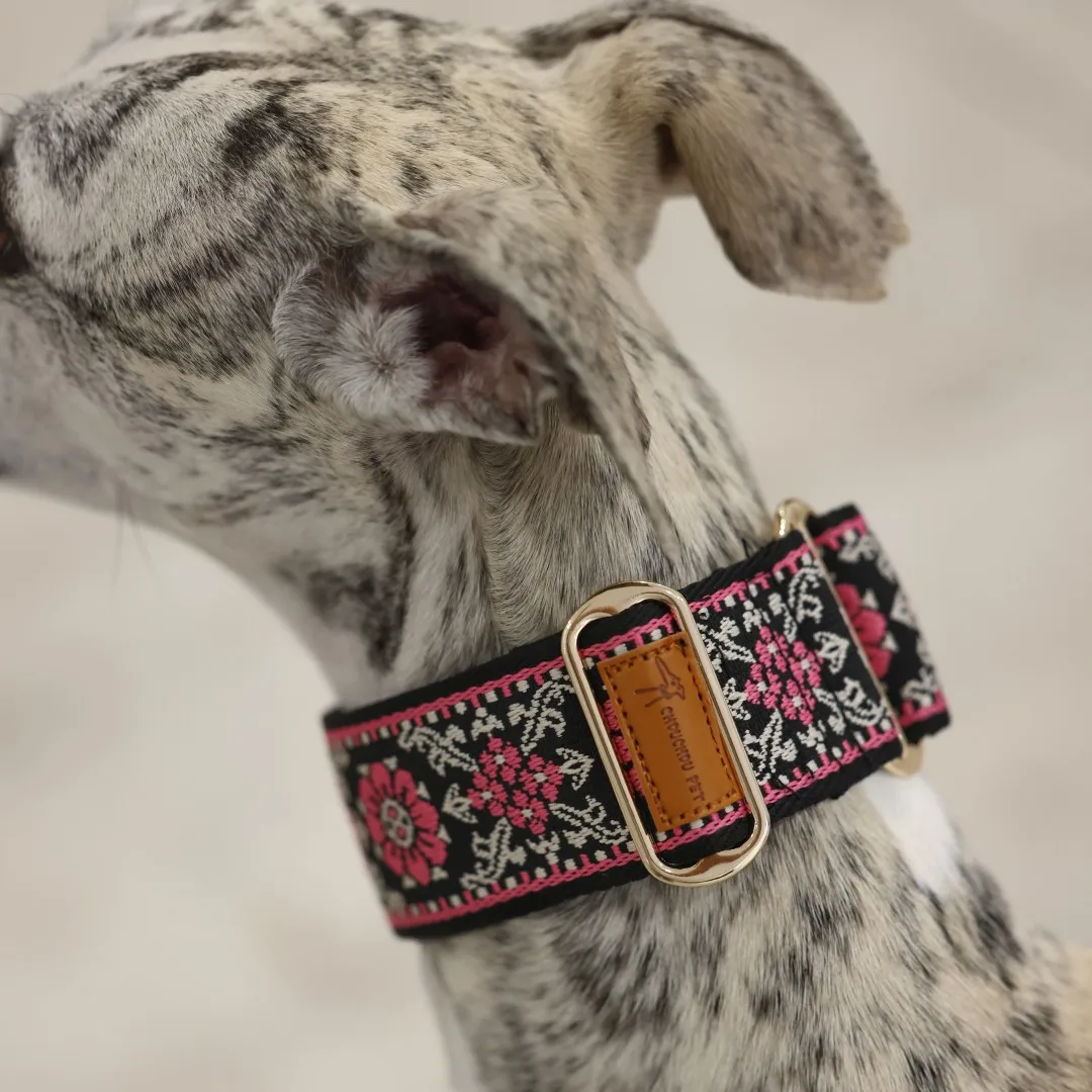 Martingale Hundehalsband für Hühner / Windhundhalsband / Iggy-Halsband / Lurcher-Halsband / Whippet-Halsband / Galgo-Halsband – Detail 13