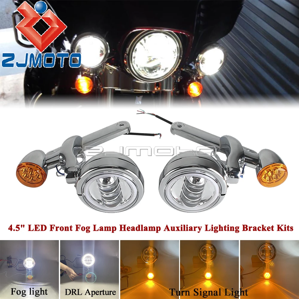 E9 E-Mark Motorcycle LED Turn Signals 4.5