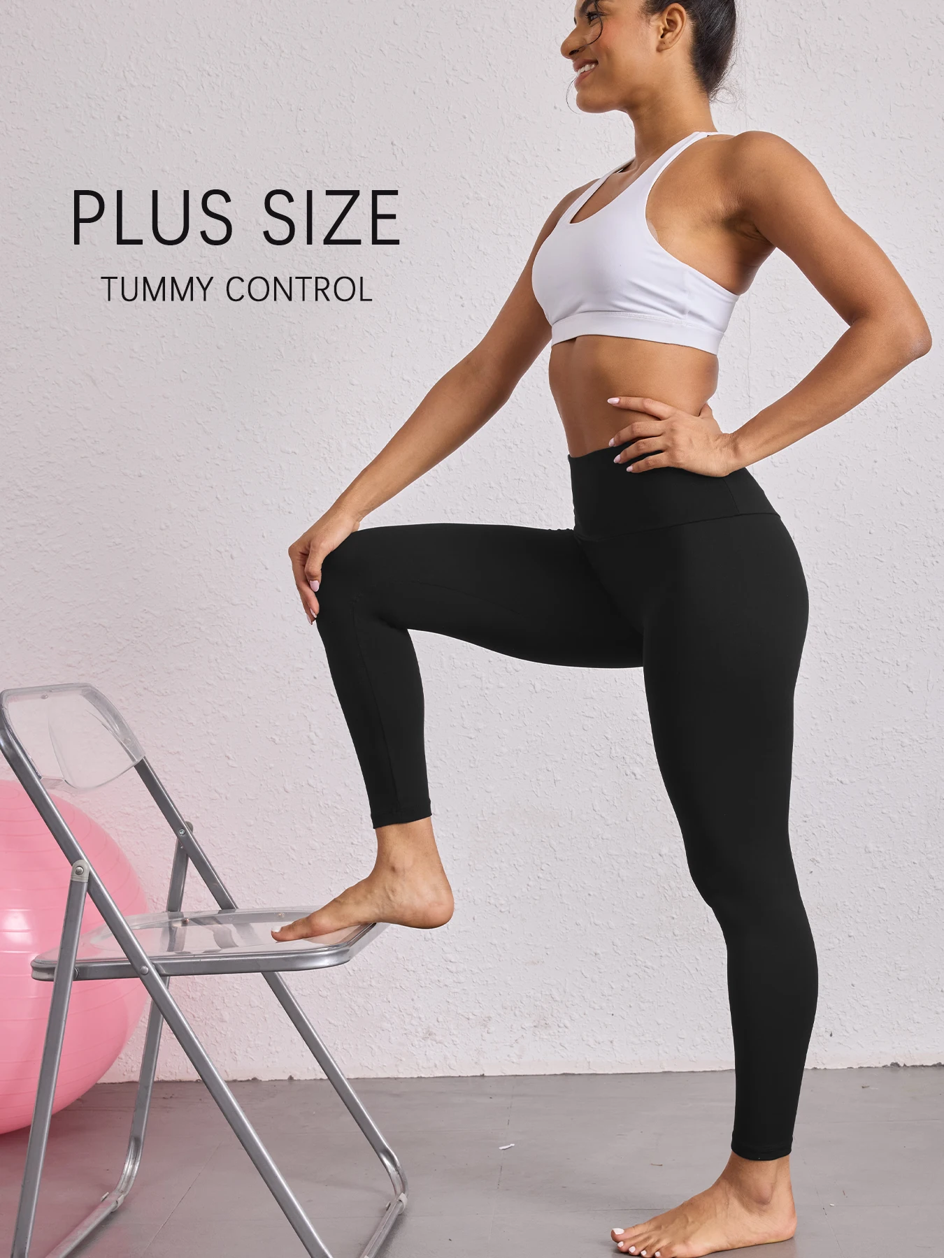 

Women's Super Soft High Waisted Leggings with Tummy Control, Perfect for Workout Yoga Running and Comfortable Casual Lounge Wear