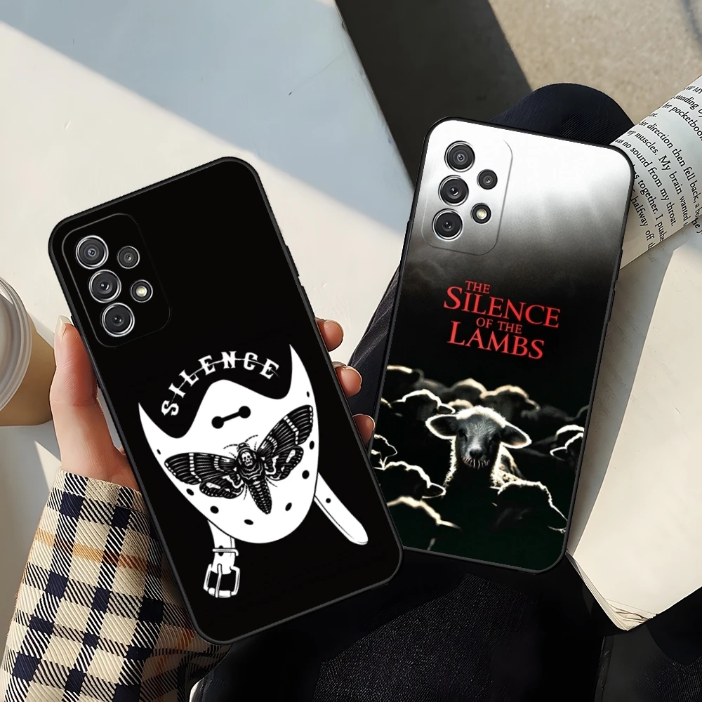 Чехол для телефона «Тишина ягнят» для Samsung Galaxy S25 S24 S23 S22 S21 S20 Note 20 Edge FE Pro Plus Ultra Cover