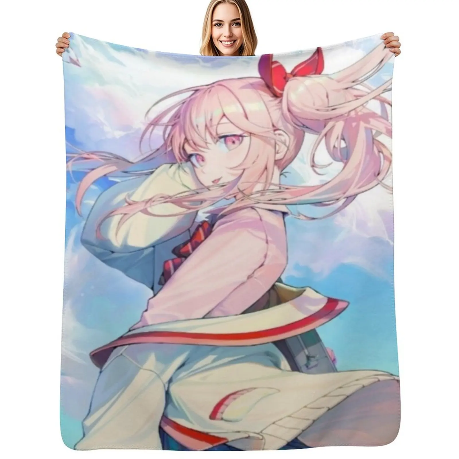 

Mizuki || Project Sekai Throw Blanket Fuzzy Plush Throw Blanket for Sofa Chair