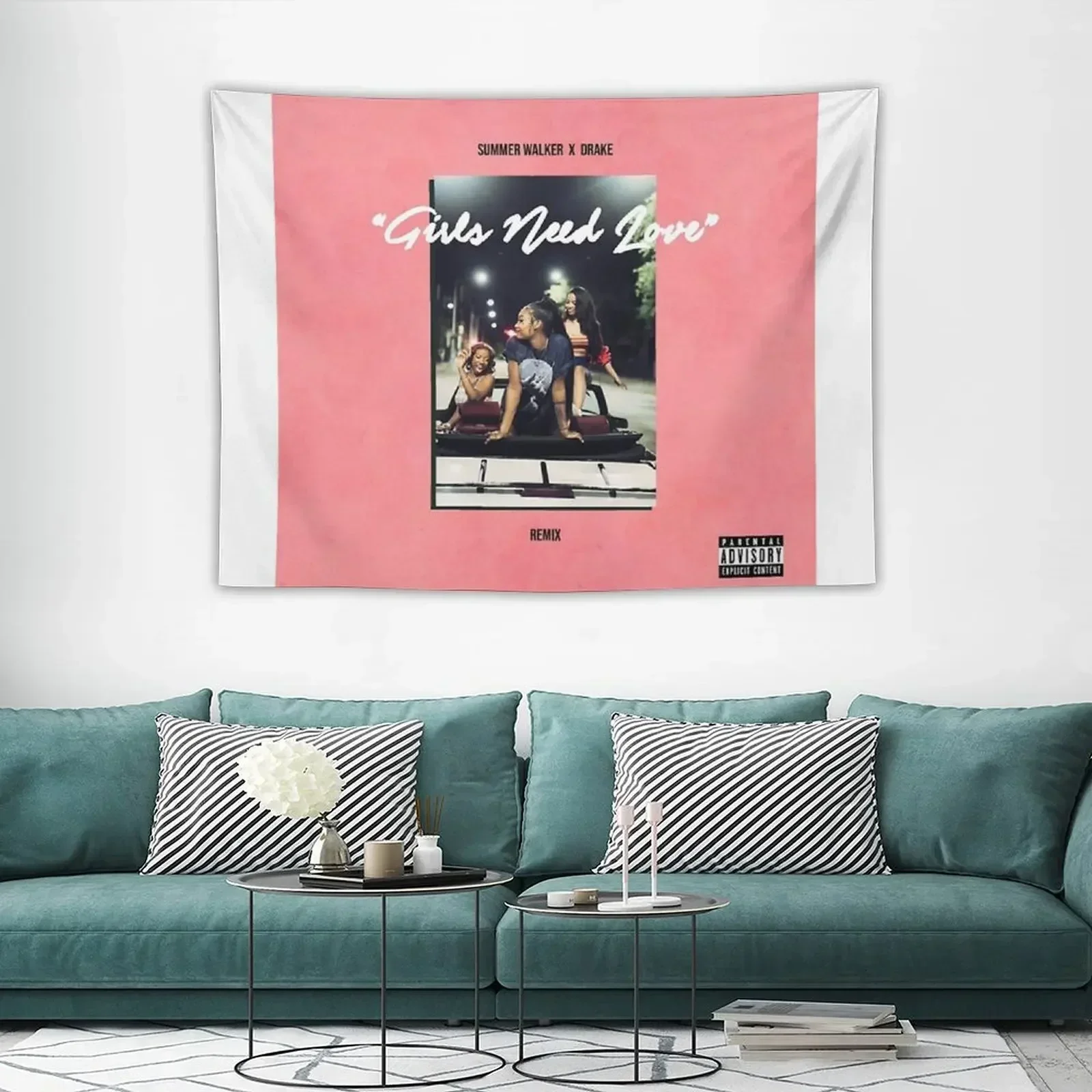 

Summer Walker ft. Drake Girls Need Love Tapestry Aesthetic Decoration Nordic Home Decor Wallpapers Home Decor Tapestry