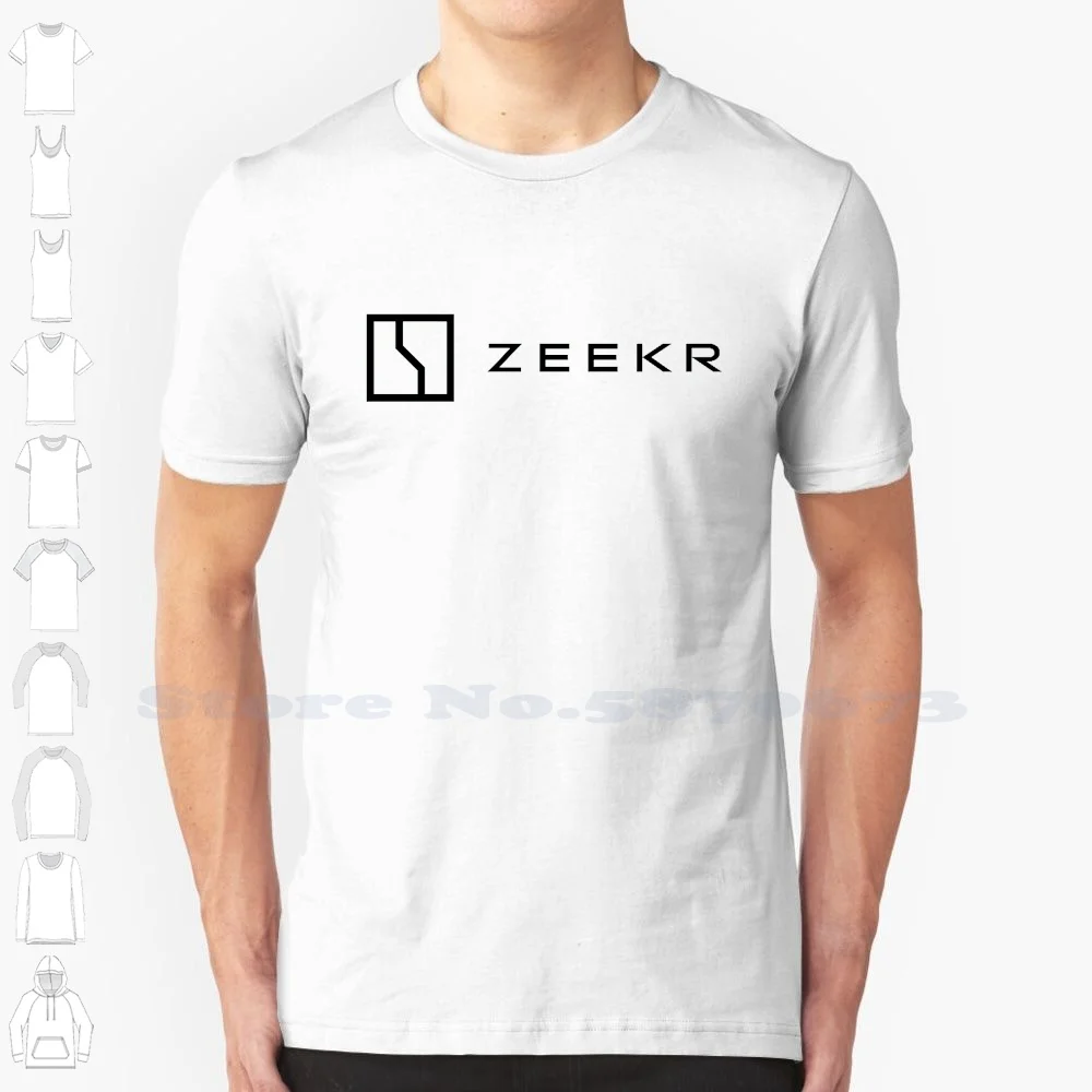 

Zeekr Logo Casual Streetwear Print Logo T-shirt Graphic 100% Cotton Tee